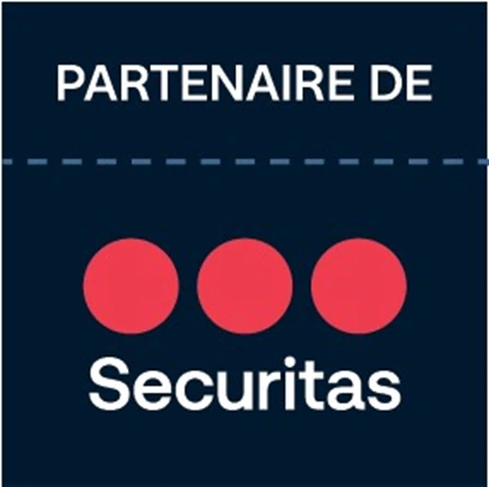 Logo Securitas professionnel de la sécurité alarme